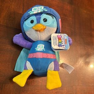 Disney Junior Muppet Babies Captain Ice Cube Summer Penguin Plush 6" New